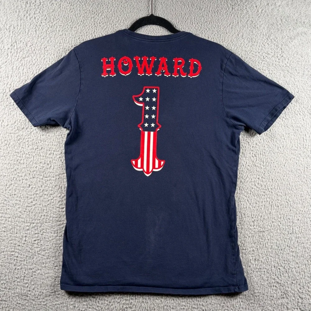 Nike US Soccer Tim Howard 1 Graphic T-Shirt Navy Blue Mens Size L USMNT